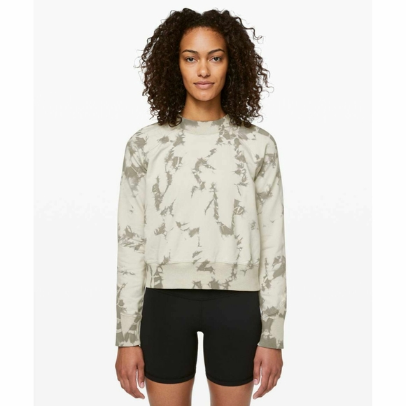 Lululemon Shibori dyed Ready To Roll Crew - Picture 1 of 8